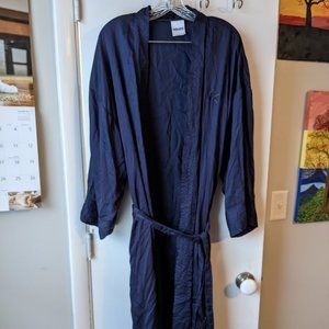 Kenzo Navy Blue Robe with belt Size Medium
